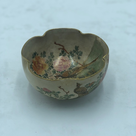 Vintage Peacock Bowl - Picture 2 of 8